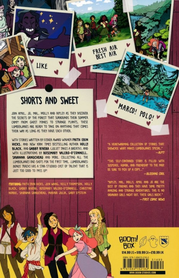 LUMBERJANES BONUS TRACKS VOL 01 TP [9781684152162]