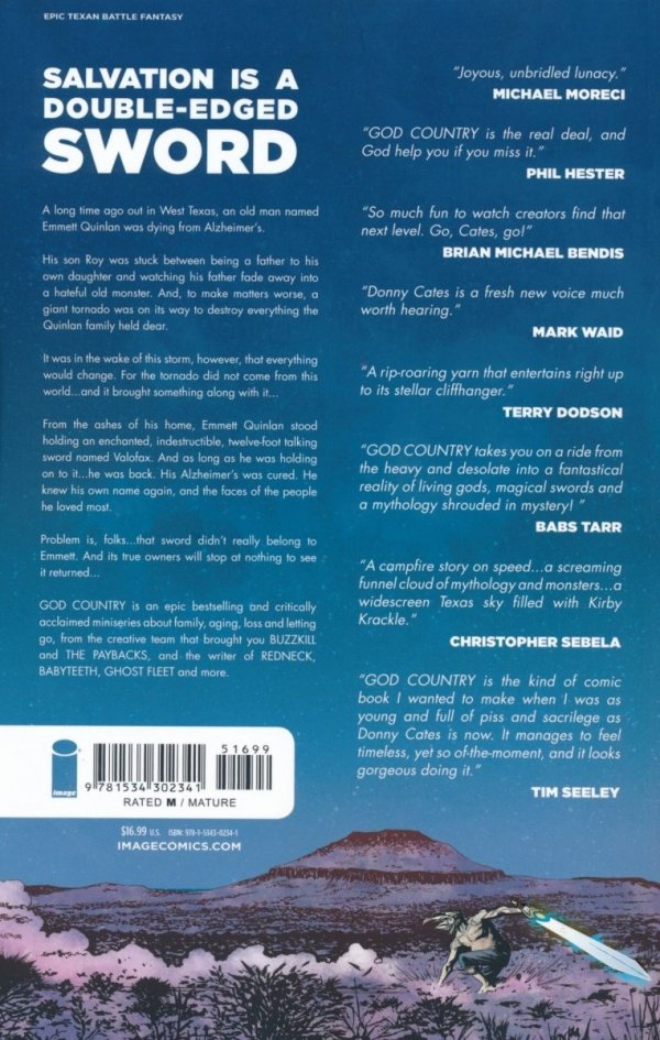 GOD COUNTRY TP [9781534302341]