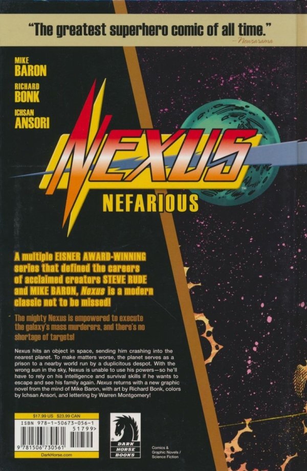 NEXUS NEFARIOUS HC [9781506730561]