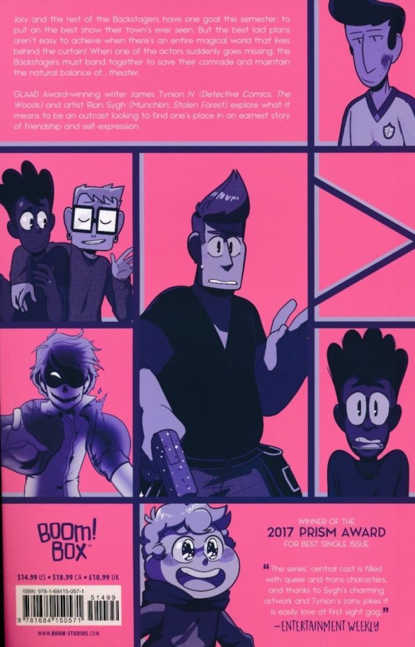 BACKSTAGERS VOL 02 THE SHOW MUST GO ON TP [9781684150571]