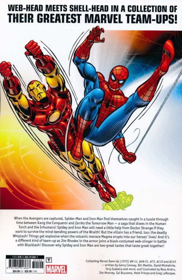 SPIDER-MAN IRON MAN MARVEL TEAM-UP TP [9781302913687]