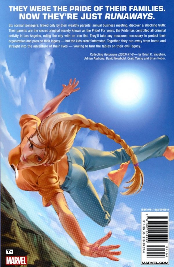 RUNAWAYS VOL 01 PRIDE AND JOY TP [9781302904999]
