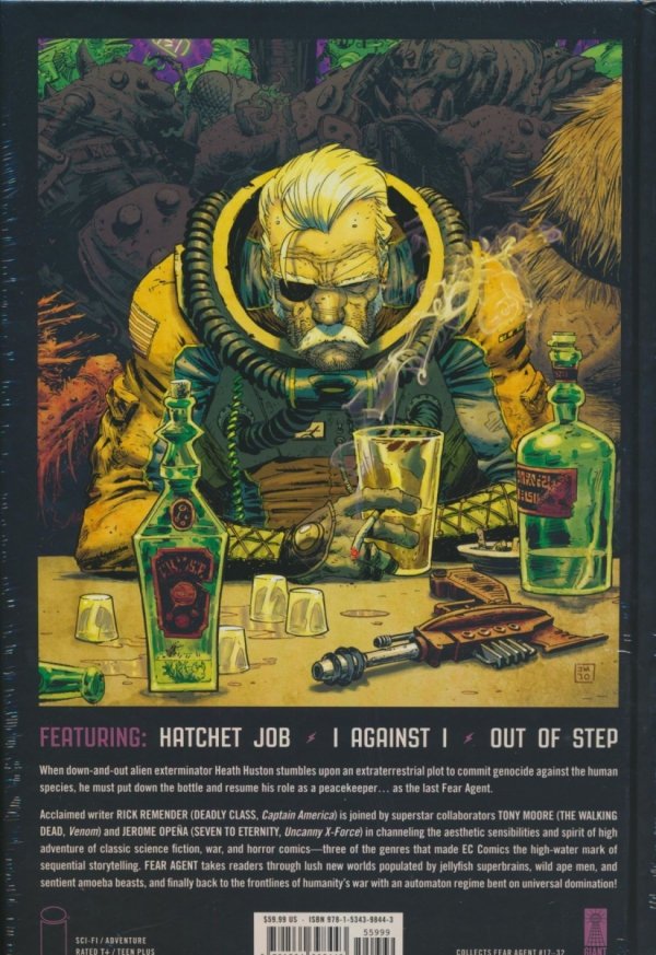 FEAR AGENT DELUXE EDITION VOL 02 HC [VARIANT] [9781534398443]
