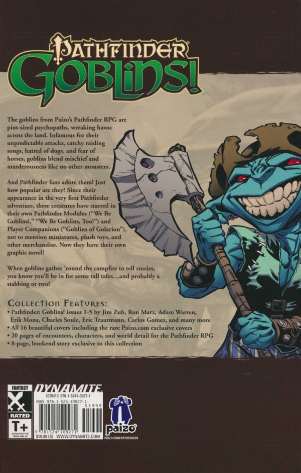 PATHFINDER GOBLINS VOL 01 TP [9781524109271]