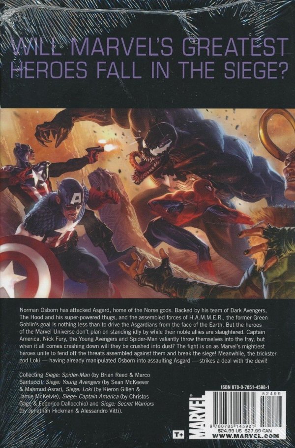 SIEGE BATTLEFIELD HC [9780785145981]