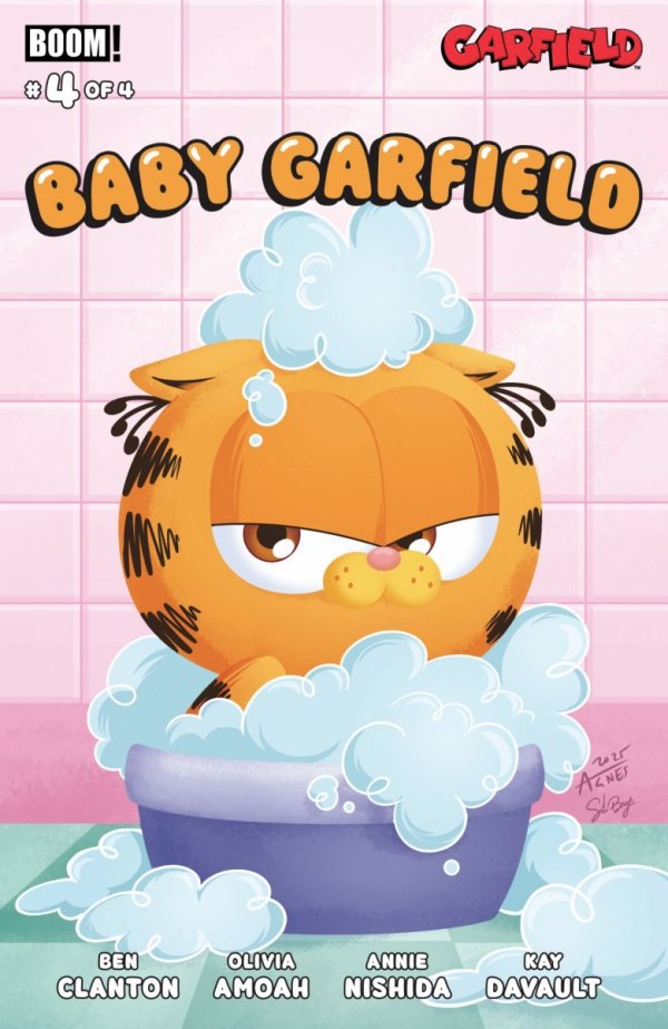 BABY GARFIELD #4 A MAIN DRESSED GARBOWSKA [84428401320804011]