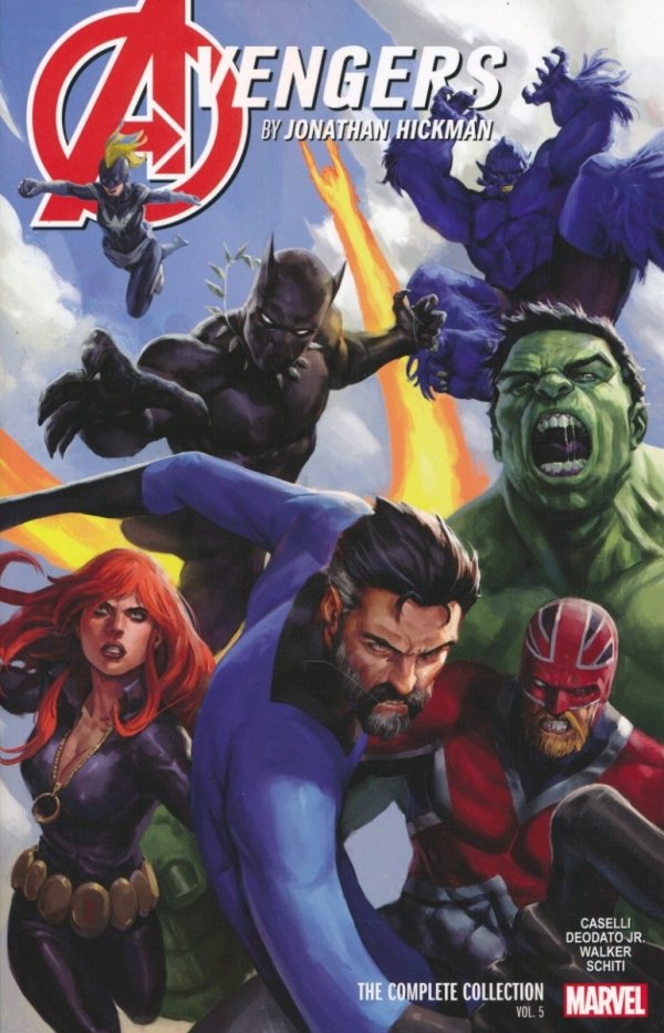 AVENGERS BY JONATHAN HICKMAN THE COMPLETE COLLECTION VOL 05 TP [9781302933517]