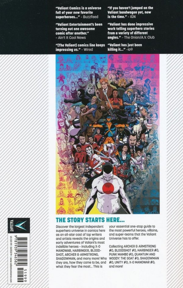 VALIANT ZEROES AND ORIGINS VOL 01 TP [9781939346582]