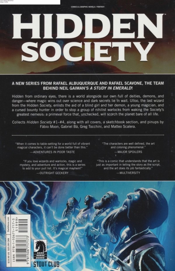 HIDDEN SOCIETY TP [9781506717173] **PROMOCJA TOMY**