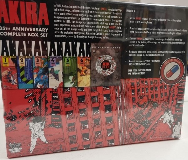 AKIRA 35TH ANNIVERSARY BOX SET HC [9781632364616] **promocja TOMY**