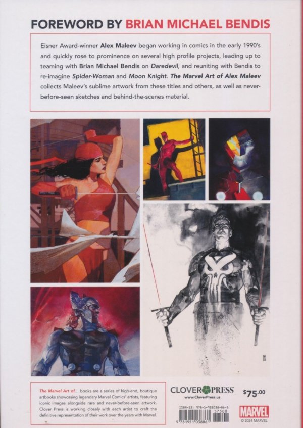 MARVEL ART OF ALEX MALEEV HC [STANDARD] [9781951038861] **promocja TOMY**