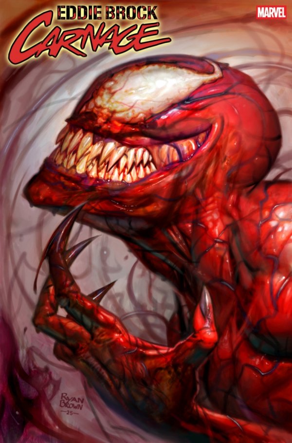 EDDIE BROCK CARNAGE #6 RYAN BROWN VARIANT [75960621053400631]