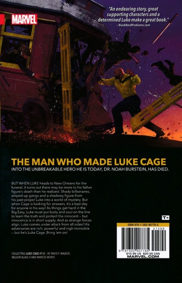 LUKE CAGE VOL 01 SINS OF THE FATHER TP [9781302907785] **promocja TOMY**