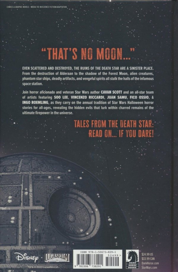 STAR WARS TALES FROM THE DEATH STAR HC [9781506738291]