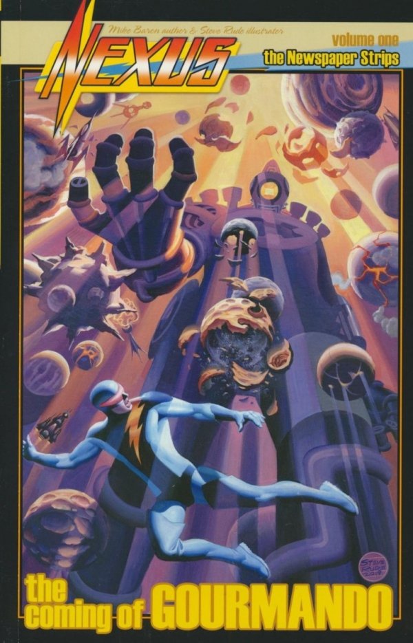 NEXUS THE NEWSPAPER STRIPS VOL 01 THE COMING OF GOURMANDO TP [9781506714363]