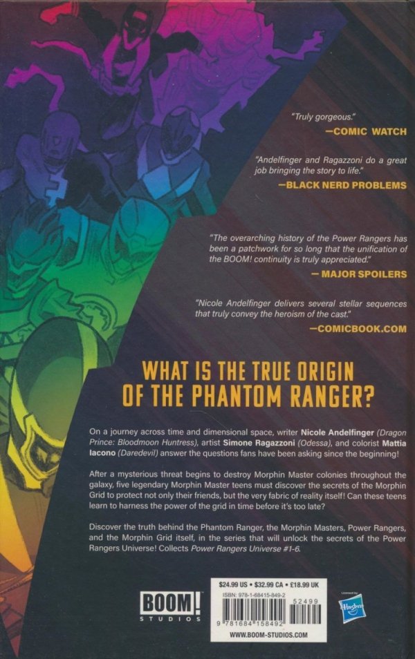 POWER RANGERS UNIVERSE HC [9781684158492] **PROMOCJA TOMY**