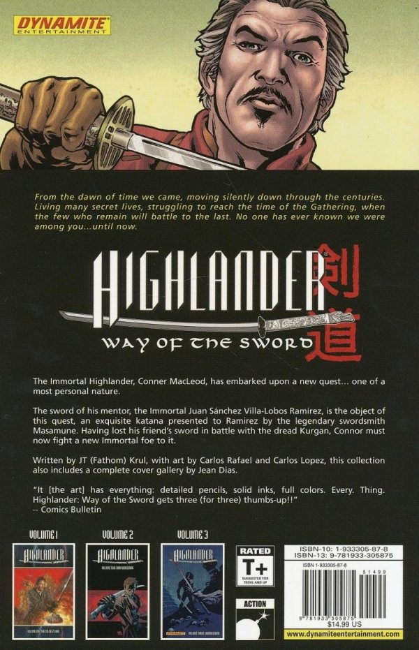 HIGHLANDER WAY OF THE SWORD VOL 01 TP [9781933305875] **promocja TOMY**