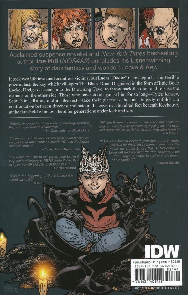 LOCKE AND KEY VOL 06 ALPHA AND OMEGA TP [9781631401442]