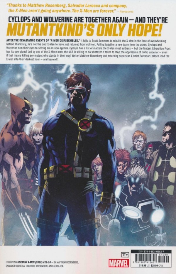 UNCANNY X-MEN WOLVERINE AND CYCLOPS VOL 01 TP [9781302915827] **promocja TOMY**