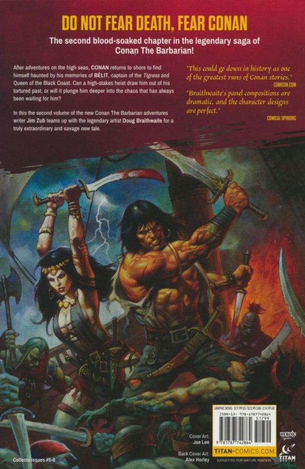 CONAN THE BARBARIAN VOL 02 TP [VARIANT] [9781787742864]