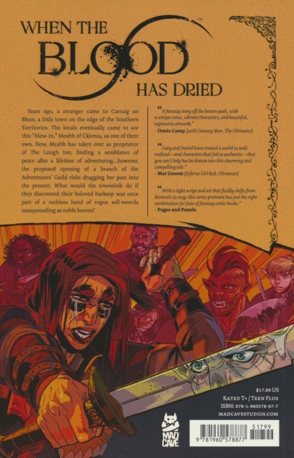 WHEN THE BLOOD HAS DRIED TP [9781960578877]