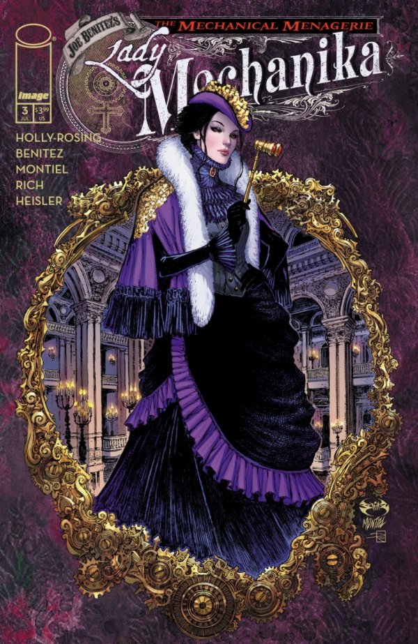LADY MECHANIKA THE MECHANICAL MENAGERIE #3 CVR A JOE BENITEZ AND MARTIN MONTIEL [70985304677600311]