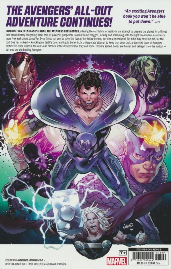 AVENGERS BEYOND TP [9781302952044] **promocja STOCK SALE**