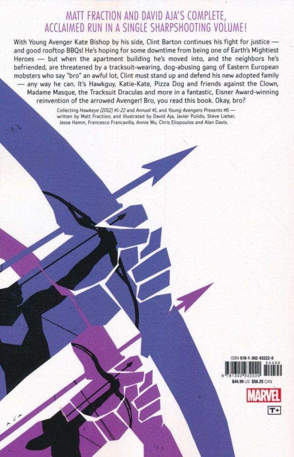 HAWKEYE THE SAGA OF BARTON AND BISHOP TP [STANDARD] [9781302932220]