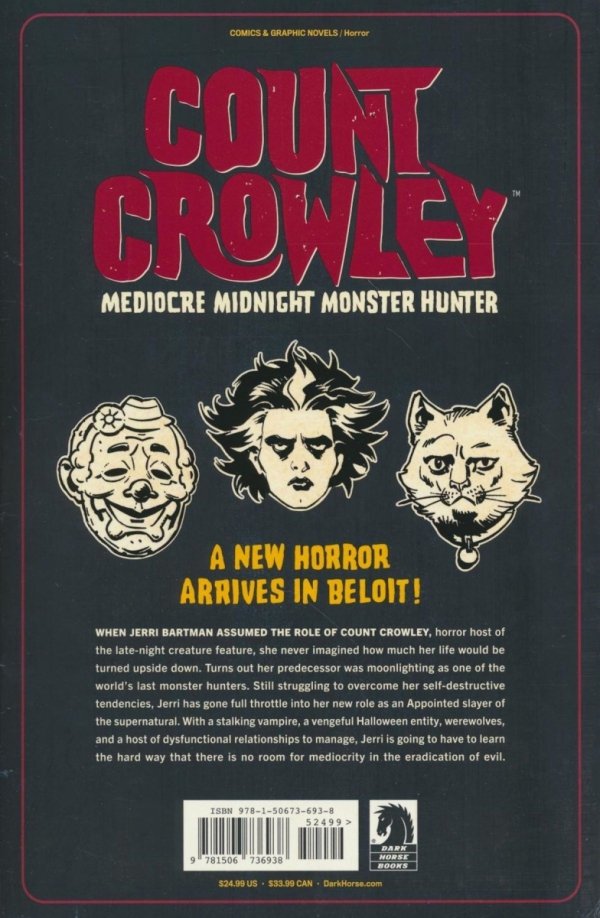 COUNT CROWLEY VOL 03 MEDIOCRE MIDNIGHT MONSTER HUNTER TP [9781506736938]