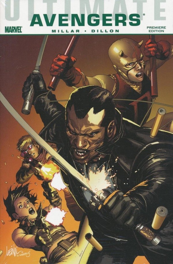 ULTIMATE COMICS AVENGERS BLADE VS THE AVENGERS HC [9780785140092] **promocja TOMY**