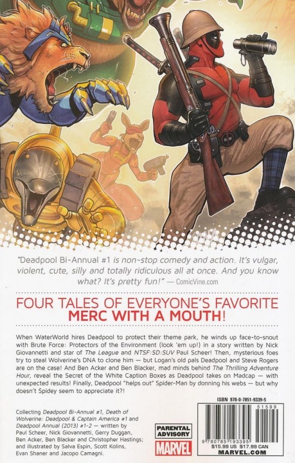 DEADPOOL THE ONES WITH DEADPOOL TP [9780785193395] **PROMOCJA TOMY**