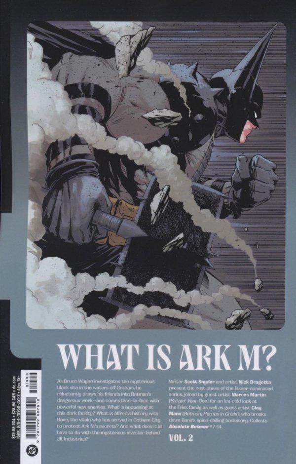 ABSOLUTE BATMAN VOL 02 ABOMINATION TP [9781799507512]