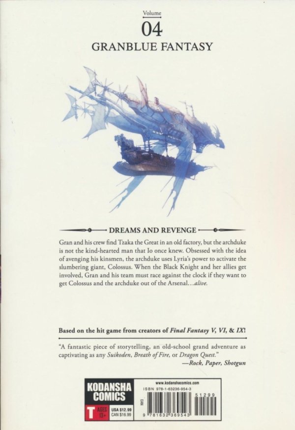 GRANBLUE FANTASY VOL 04 TP [9781632369543]