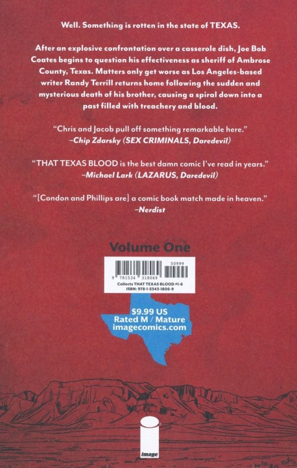THAT TEXAS BLOOD VOL 01 TP [9781534318069]