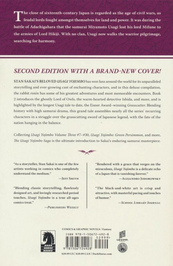 USAGI YOJIMBO SAGA VOL 02 TP [9781506724928]