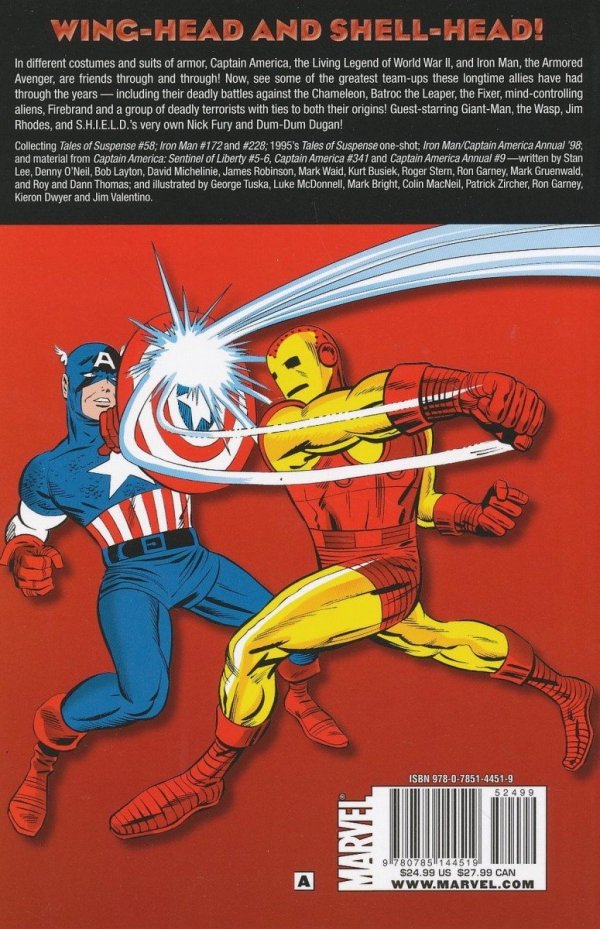 IRON MAN CAPTAIN AMERICA TP [9780785144519]
