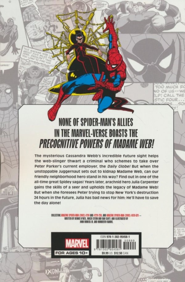 MARVEL-VERSE SPIDER-MAN AND MADAME WEB TP [9781302954581] **promocja STOCK SALE**