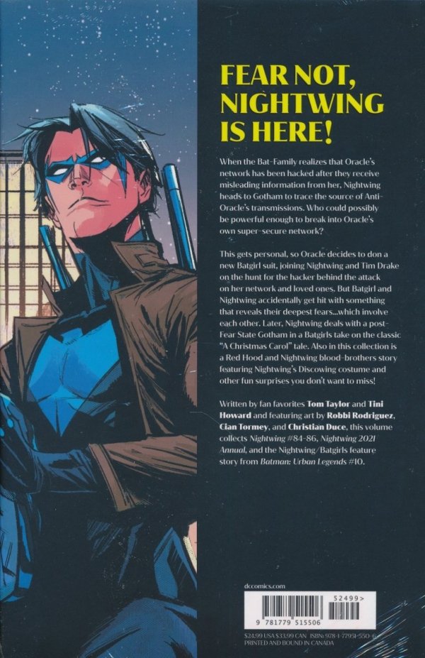 NIGHTWING FEAR STATE HC [9781779515506]