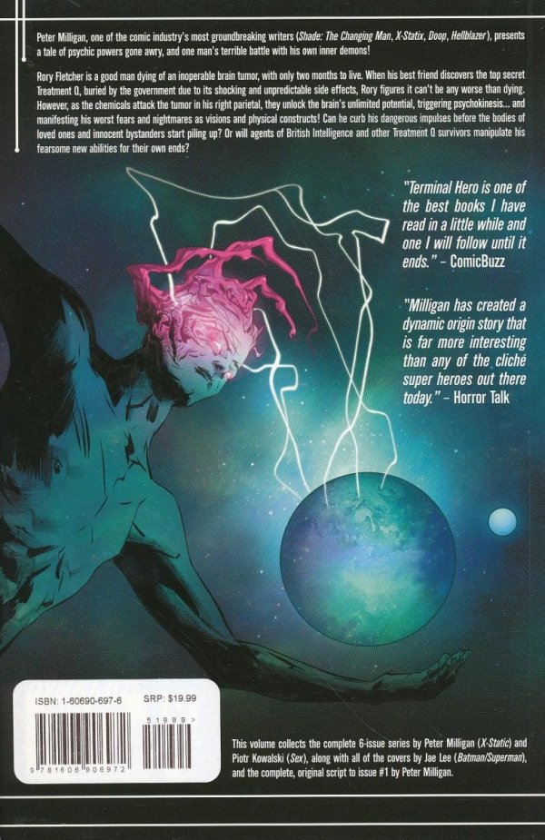 TERMINAL HERO THE DEATH AND LIFE OF RORY FLETCHER TP [9781606906972] **promocja TOMY**