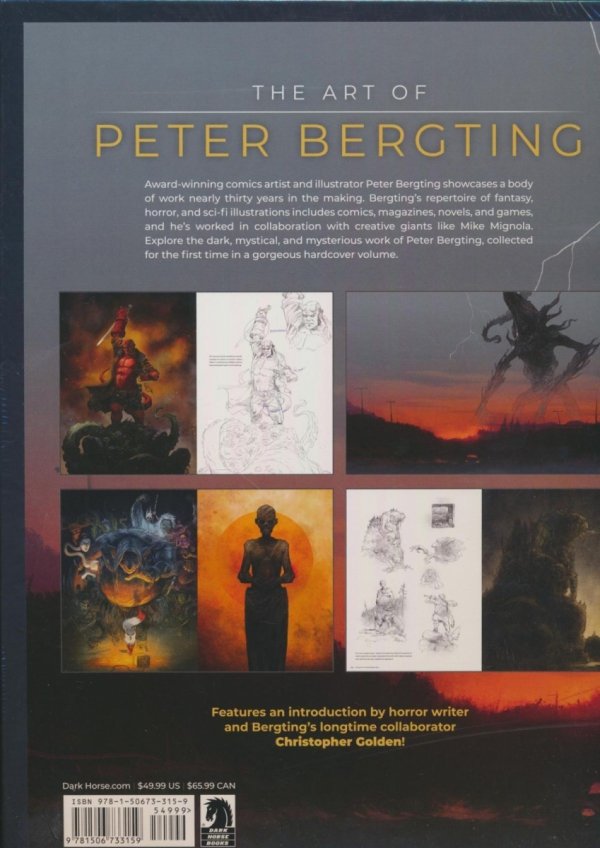 ART OF PETER BERGTING HC [9781506733159]