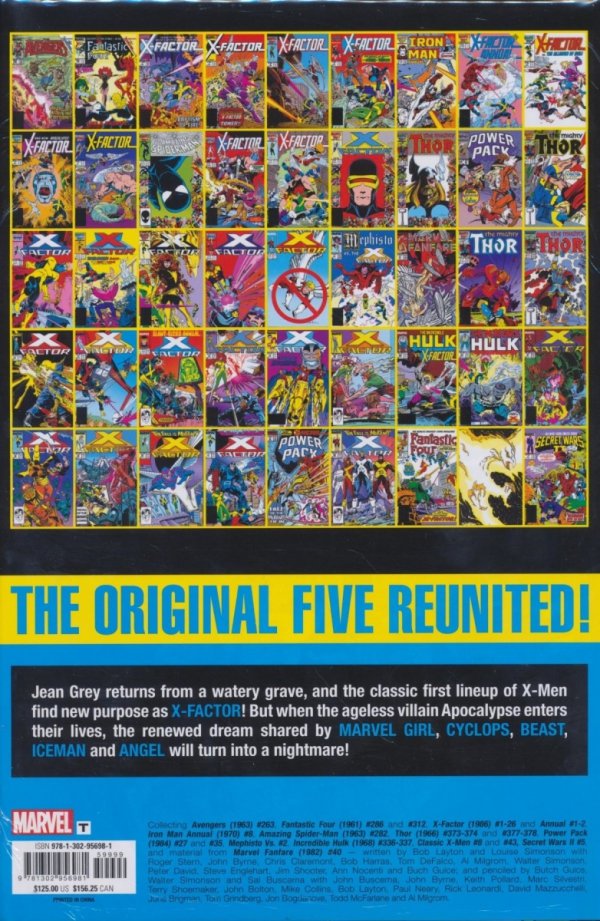 X-FACTOR THE ORIGINAL X-MEN OMNIBUS VOL 01 HC [VARIANT] [9781302956981] **promocja TOMY**