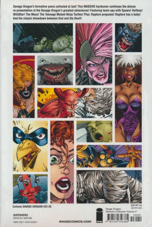 SAVAGE DRAGON ULTIMATE COLLECTION VOL 03 HC [9781534356382]
