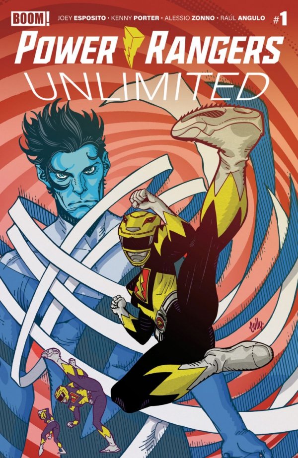 POWER RANGERS UNLIMITED #1 B VARIANT DRESSED HAMNER [84428401340601021]
