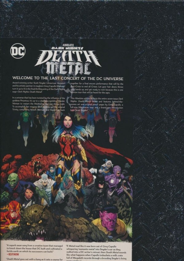 ABSOLUTE DARK NIGHTS DEATH METAL HC [9781779521569] **promocja TOMY**