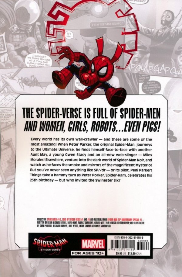 SPIDER-MAN SPIDER-VERSE SPIDER-MEN TP [9781302914189]