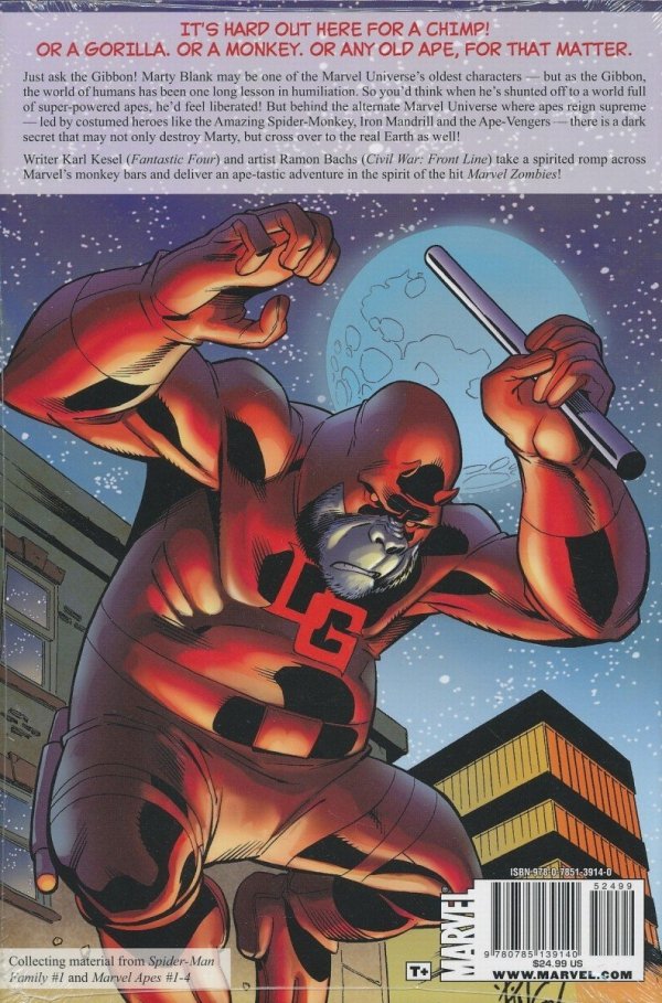 MARVEL APES HC [9780785139140]