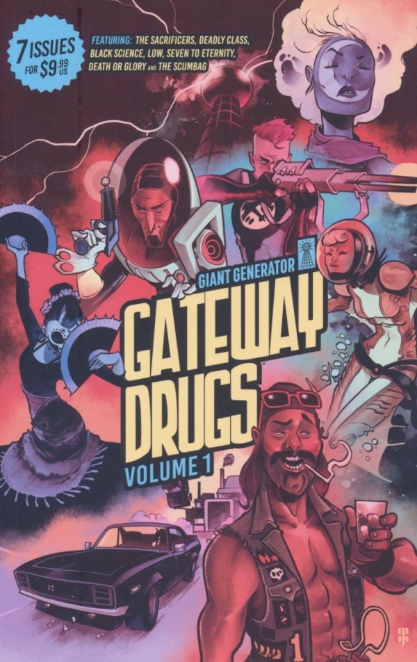 GIANT GENERATOR FIRST ISSUE SAMPLER VOL 01 GATEWAY DRUGS TP [9781534340855]