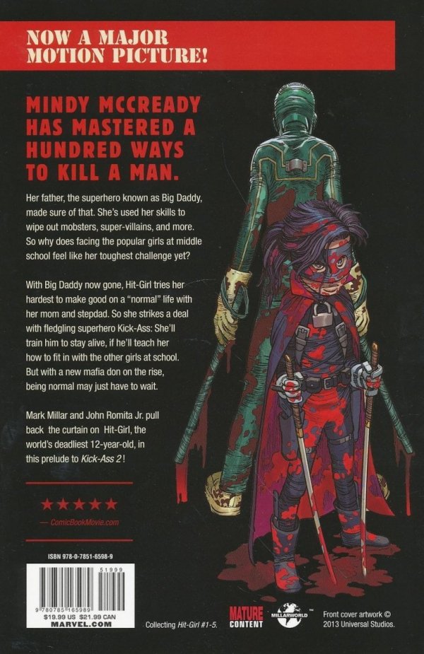 KICK-ASS 2 PRELUDE HIT-GIRL TP [STANDARD] [9780785165989] **promocja TOMY**