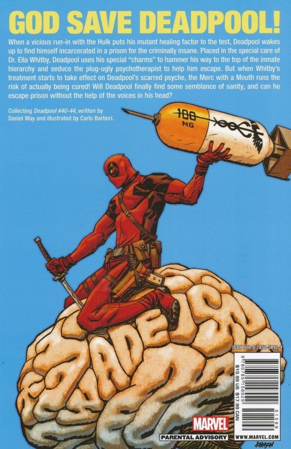 DEADPOOL VOL 09 INSTITUTIONALIZED TP [9780785158929] **promocja TOMY**