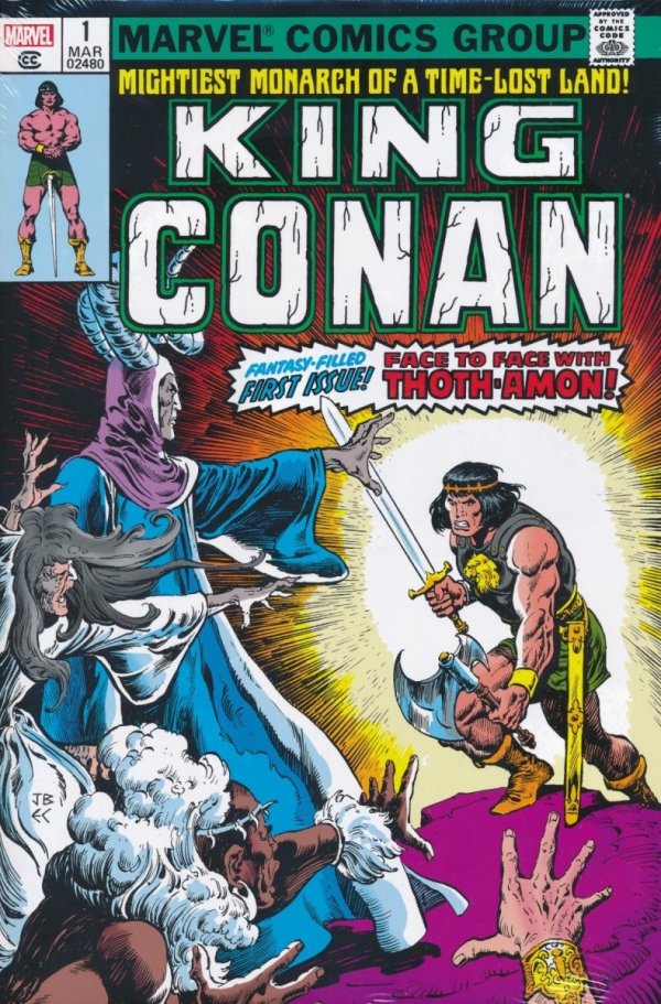 CONAN THE KING THE ORIGINAL MARVEL YEARS OMNIBUS VOL 01 HC [VARIANT] [9781302946661]